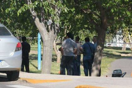 El lugar del hallazgo del cuerpo