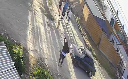El lugar donde fue asesinada una menor