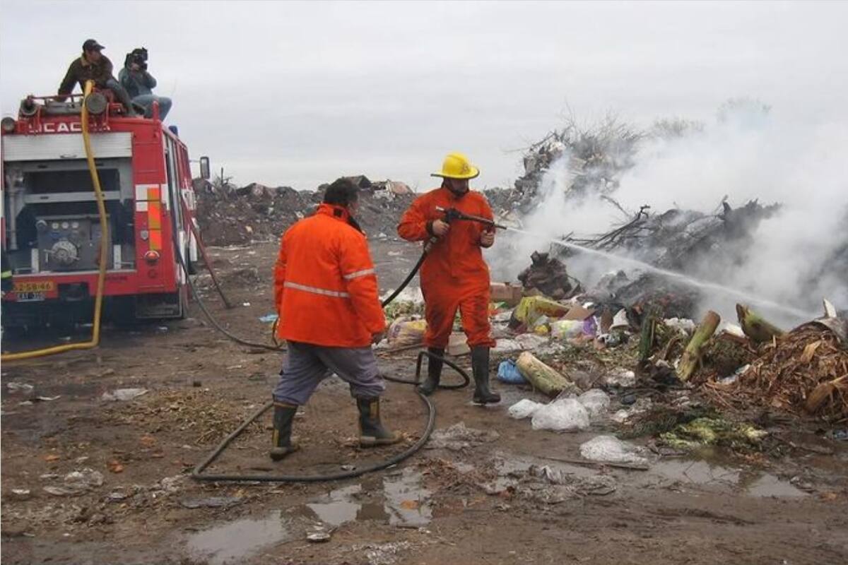 El lugar donde fue hallado, descuartizado y carbonizado, el cuerpo de Daniel Coria, en un baldío de Córdoba
