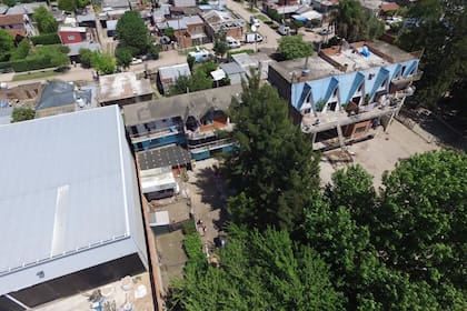 El lugar donde fue hallado el cuerpo de Sheila