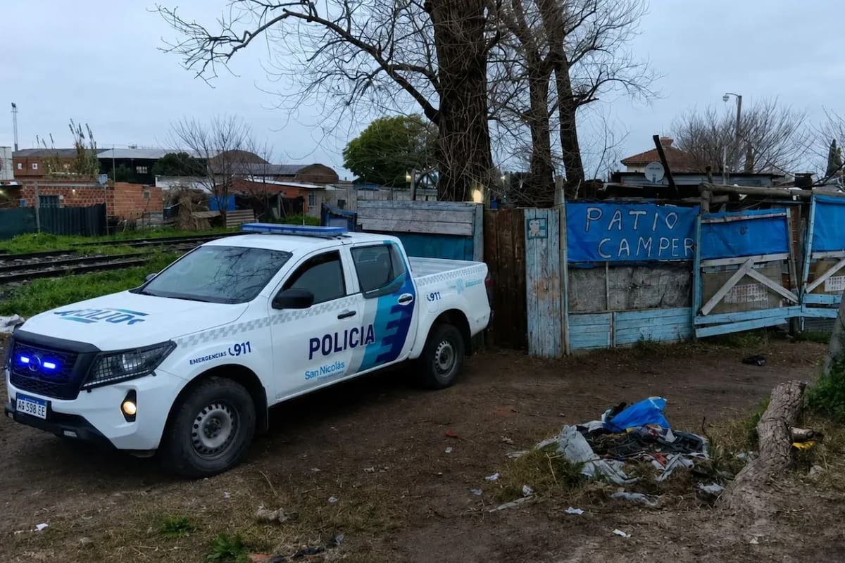 El lugar donde hallaron enterrado el cuerpo de José Andino