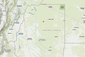 El lugar donde ocurrió el sismo