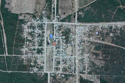 El lugar donde vive la nena violada