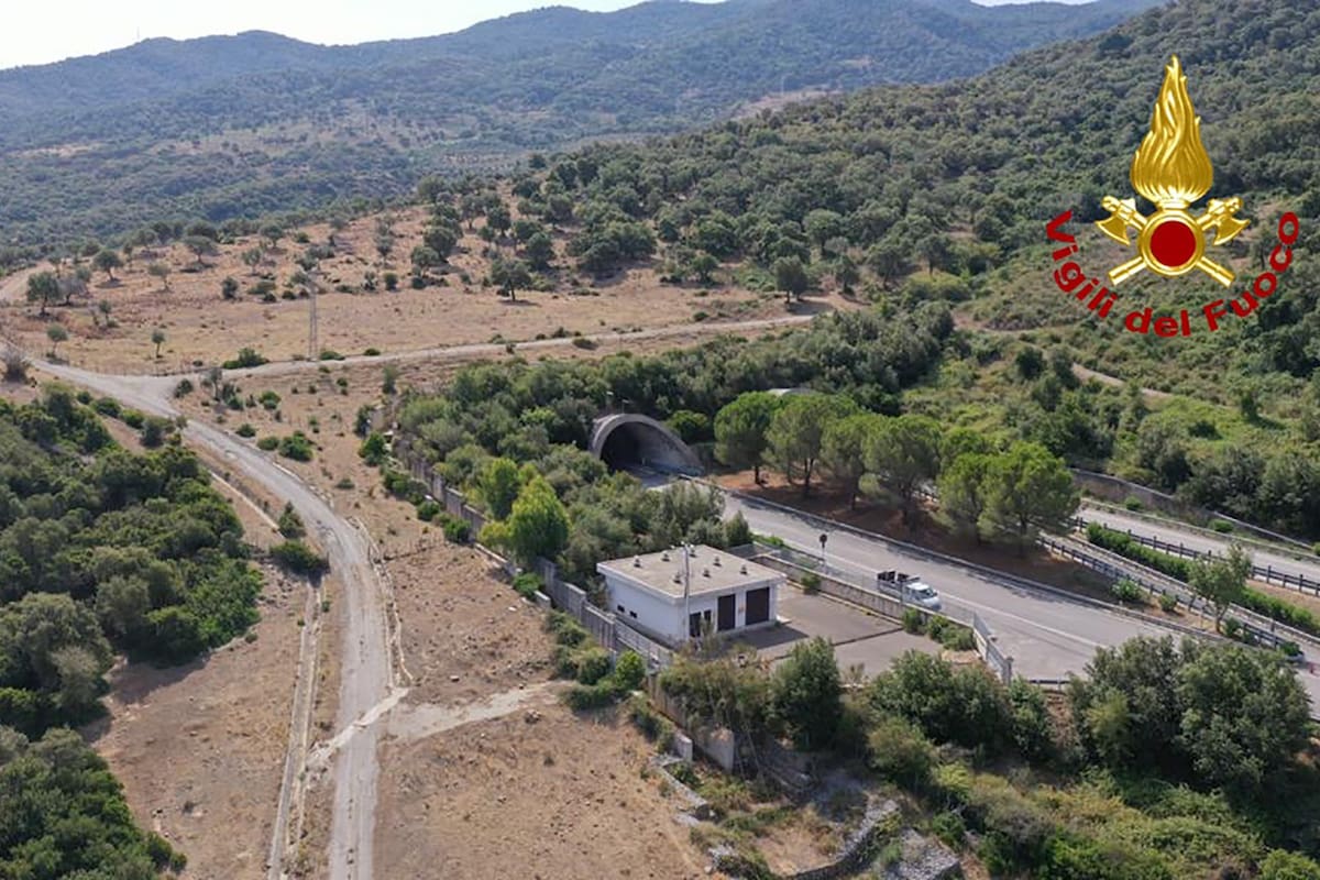 El lugar en Caronia, cerca de Messina, Sicilia, donde desapareció el pequeño de cuatro años junto a su madre