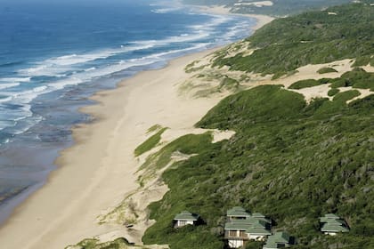 El lugar en donde los reyes quisieron construir una residencia de verano en Mozambique.
