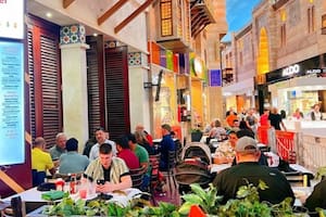El lugar es conocido por sus almuerzos económicos