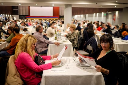 El lugar, siempre lleno, tiene capacidad para 450 personas