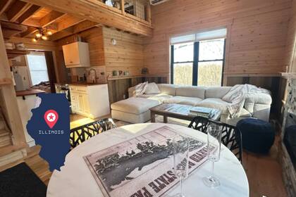 El lujoso hotel que cuenta con habitaciones de alta gama en los árboles en un Parque Nacional de Illinois (Starved Rock Treehouses)