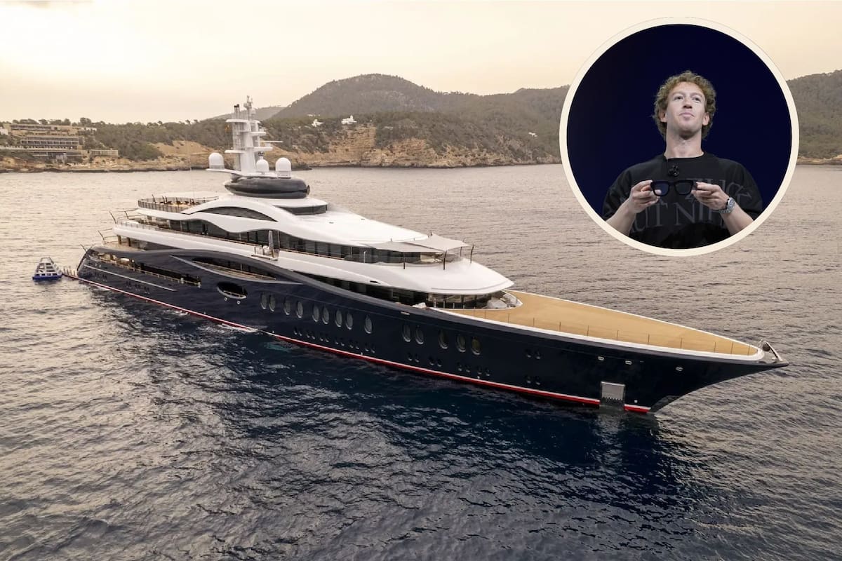 El lujoso yate del dueño de Meta sorprendió a todos en San Diego