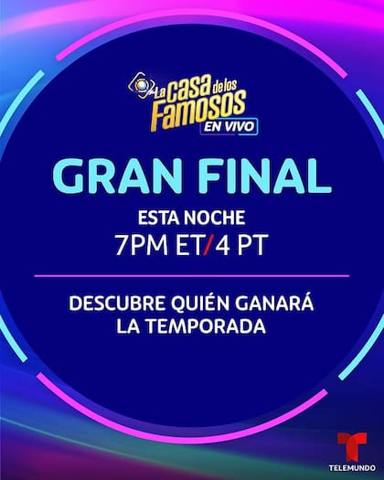 El lunes 24 de abril se conocerá al ganador de La casa de los famosos