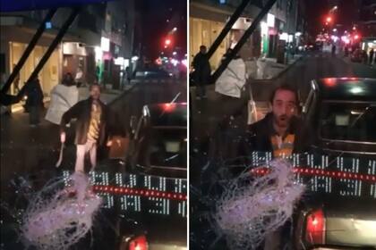 El lunes pasado, un hombre se bajó de su auto con un hierro en la mano y golpeó repetidamente el parabrisas de un colectivo; cuatro días después, fue condenado