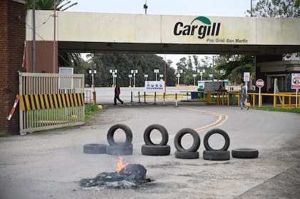 El lunes y martes aceiteros hizo una medida de fuerza en el sector exportador en contra de la reversión de Ganancias