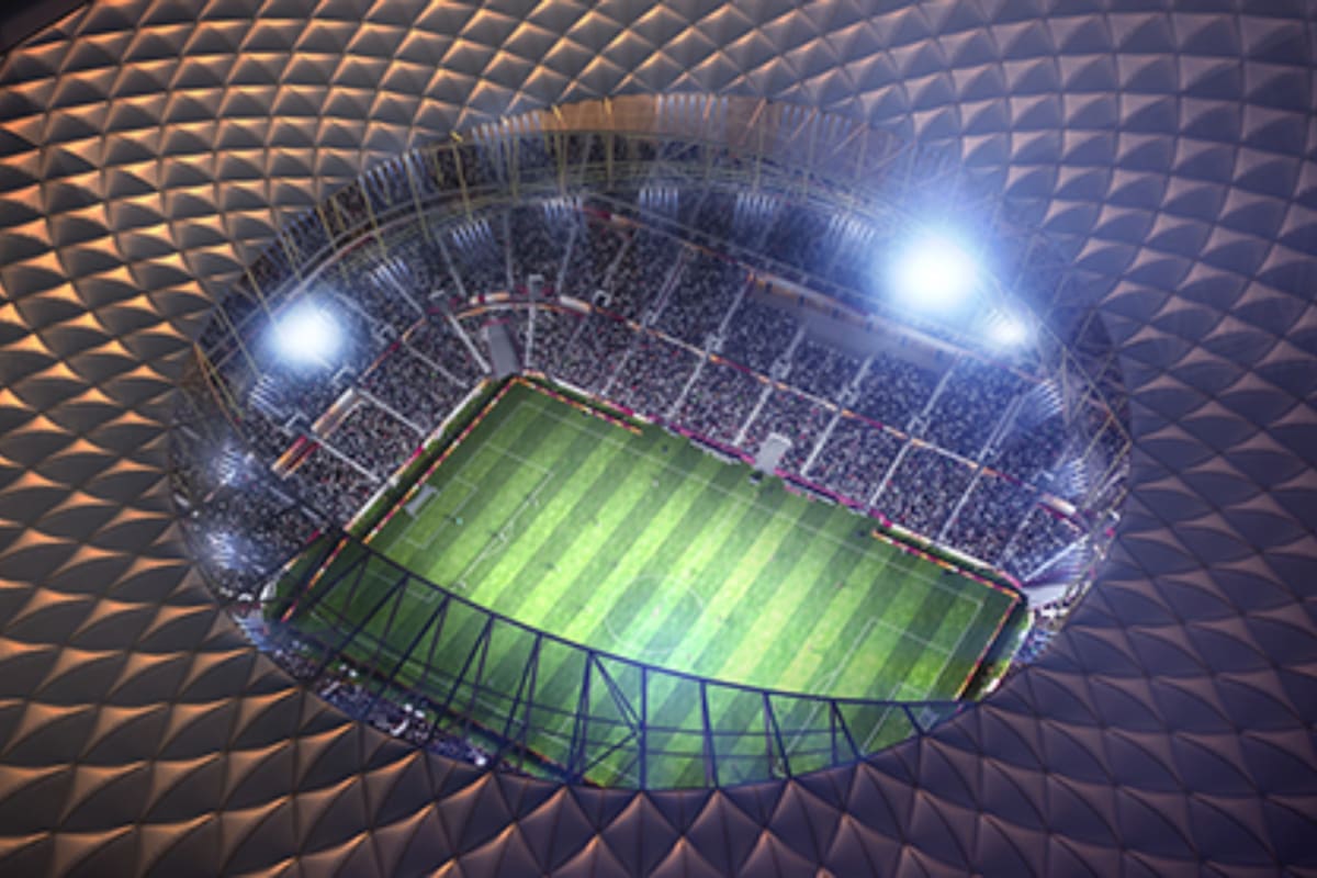 El Lusail Stadium, que albergará la final del próximo evento más importante del fútbol a nivel global. Crédito: https://hospitality.fifa.com/