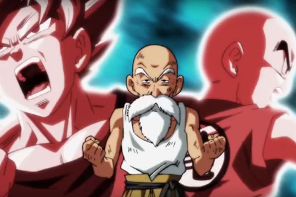El Maestro Roshi, un personaje del programa Dragon Ball Super