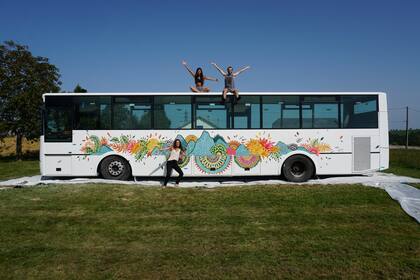 El Magic Bus, recientemente inaugurado, combina alojamiento y transporte