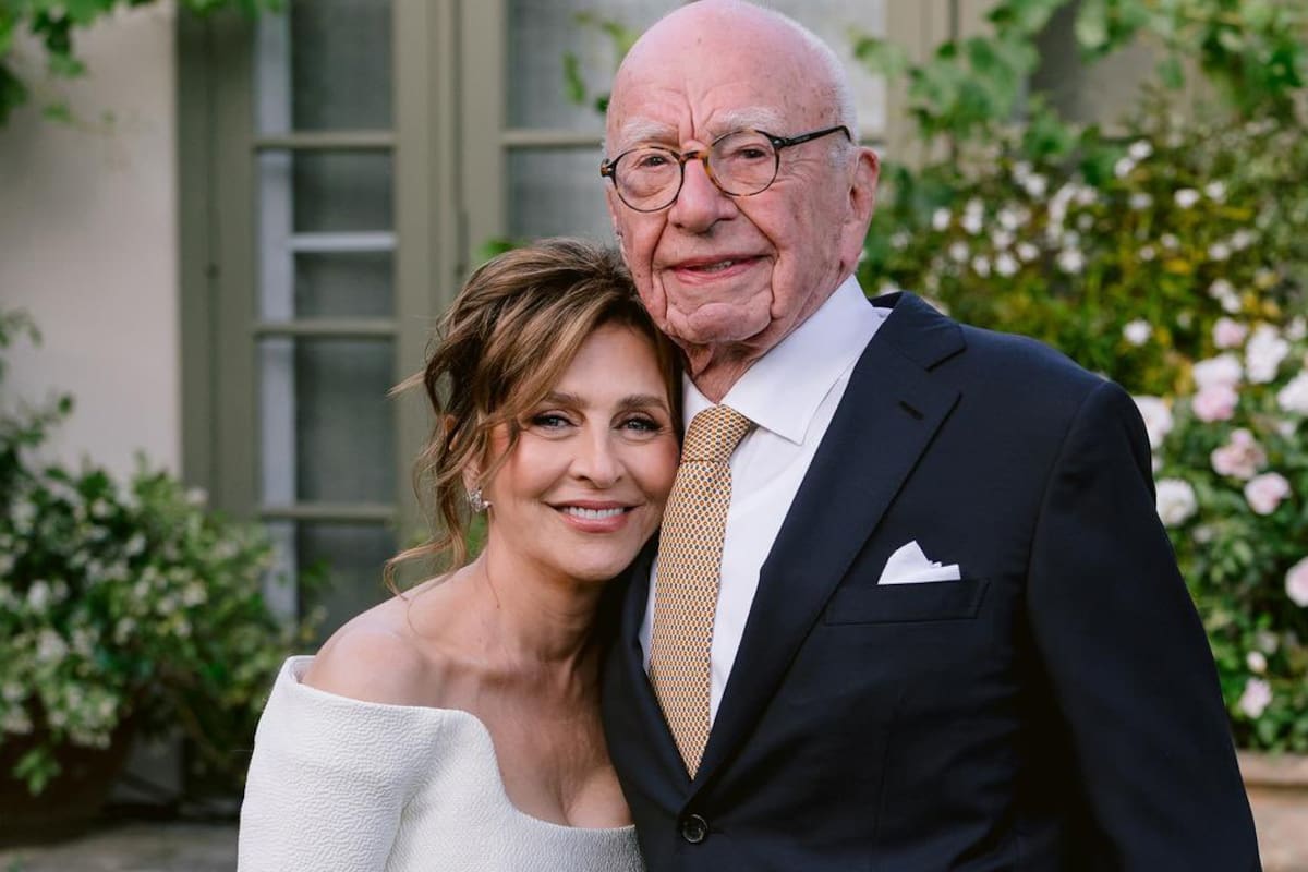 El magnate de los medios Rupert Murdoch se volvió a casar a los 93 años: contrajo matrimonio por quinta vez el 1 de junio de 2024 con Elena Zhukova