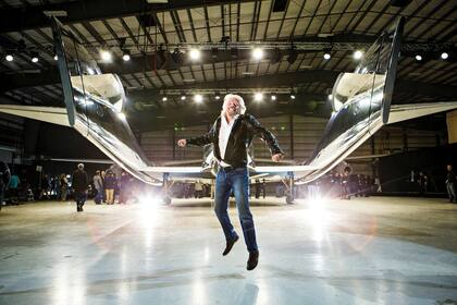 El magnate inglés Richard Branson