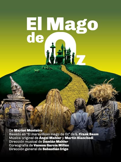 El mago de Oz llegará al Teatro Cervantes