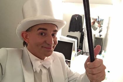 El mago sin dientes estuvo presente el día de la pelea en Crónica TV