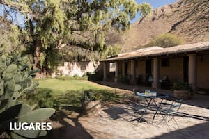 El majestuoso contexto de la finca, que abrió sus puertas con el cambio de siglo.