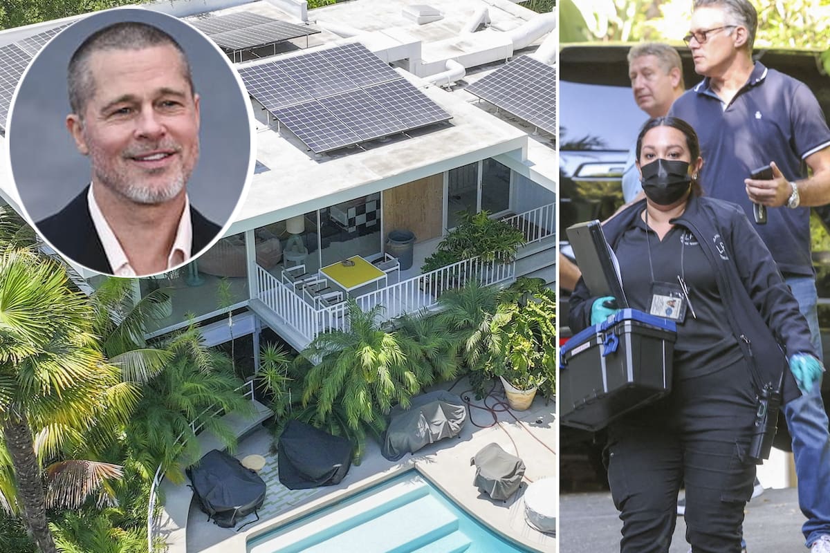 El mal momento de Brad Pitt: le robaron en su casa de La Feliz