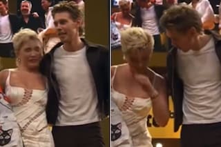 Florence Pugh fue golpeada por un objeto mientras estaba en un escenario, en Sao Paulo