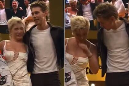 El mal momento de Florence Pugh en Sao Paulo: fue golpeada por un objeto mientras estaba en un escenario