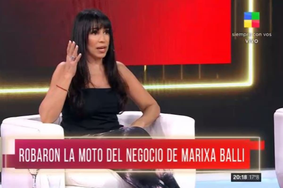 El mal momento de Marixa Balli con un robo en su negocio: “Fue con un arma”