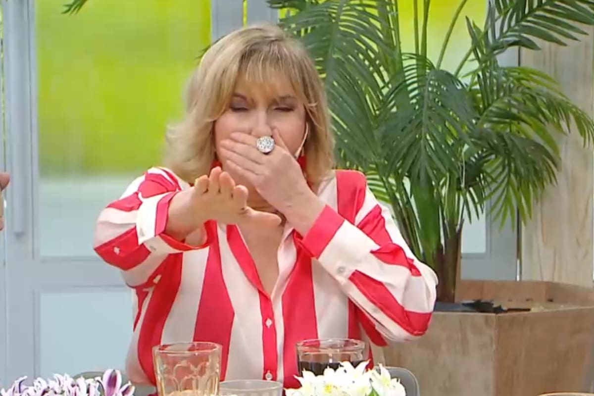 El mal momento que protagonizó Georgina Barbarossa en vivo