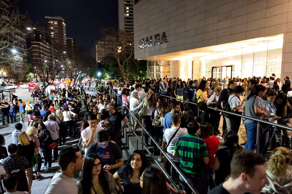 El MALBA, parada obligada en la Noche de los Museos