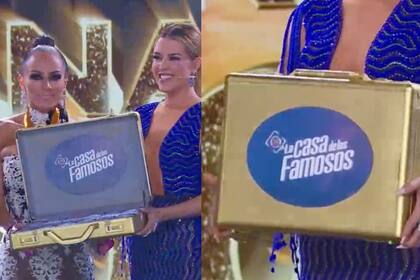 El maletín dorado de La casa de los famosos tiene el premio del ganador