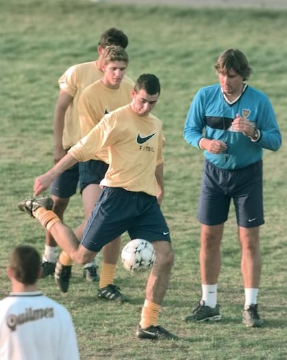 El malvinense estuvo algunas semanas entrenándose con la Cuarta División de Boca Juniors