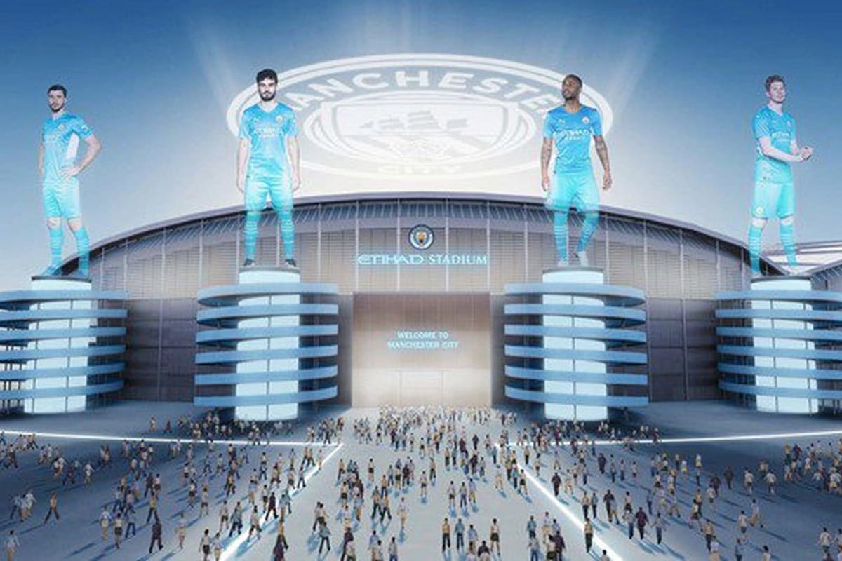 El Manchester City comienza la construcción del primer estadio de fútbol dentro del metaverso