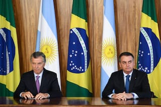 La muerte de Franco Macri: el mensaje de Jair Bolsonaro a su "amigo" Mauricio