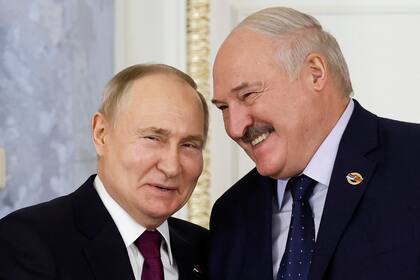 El mandatario de Bielorrusia, Alexánder Lukashenko, fue uno de los líderes presentes en el evento