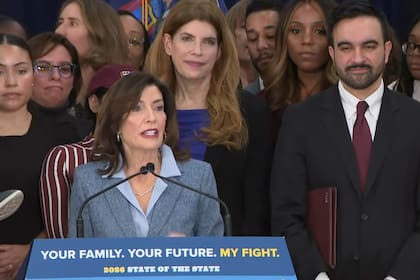 El mandato actual de la gobernadora de Nueva York, Kathy Hochul, finaliza el 1° de enero de 2027