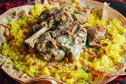 El mansaf es el plato tradicional de Jordania