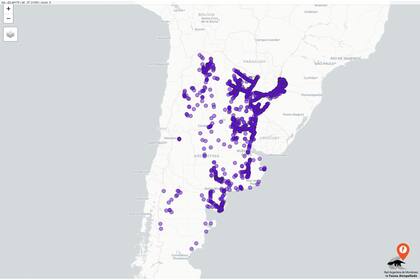 El mapa colaborativo de la fundación