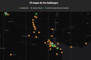 Dónde encontraron los cuerpos de 1652 desaparecidos