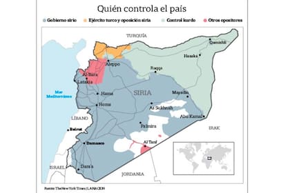 ¿El mapa de Siria puede volver a dibujarse?