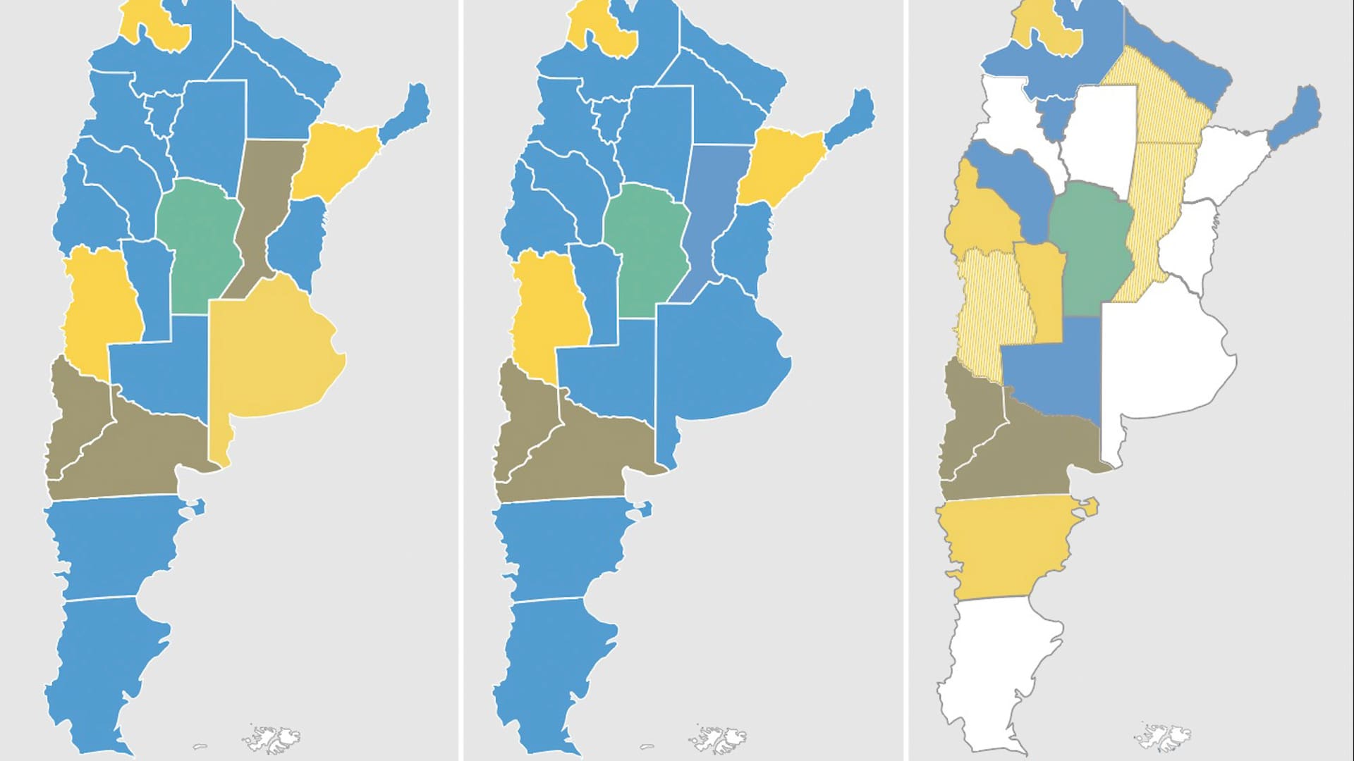 La baja participación fue una tendencia en los distritos que ya fueron a las urnas