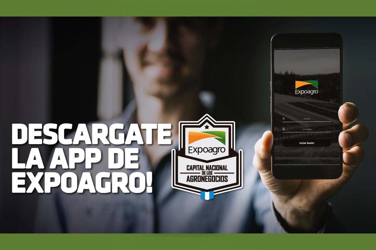 El mapa del predio, la agenda de actividades y las novedades de los expositores disponibles en el celular.