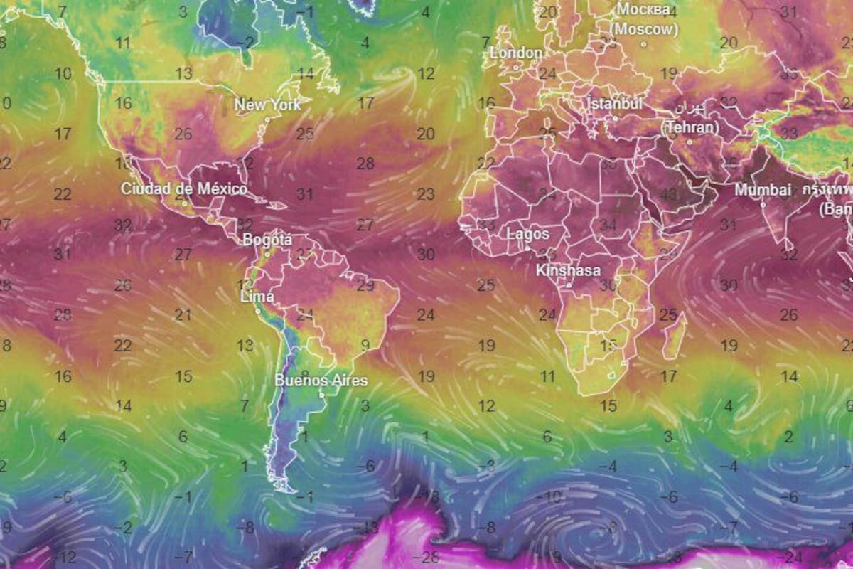 El mapa que se viralizó