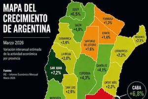 El mapa sin Tucumán que compartió Milei