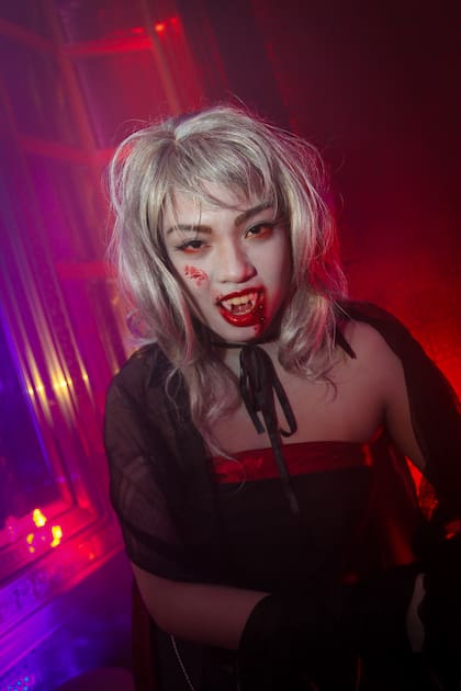 El maquillaje de vampiro es muy sencillo de hacer