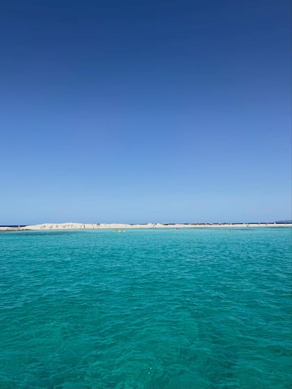 El mar Mediterráneo fue el escenario de su estadía