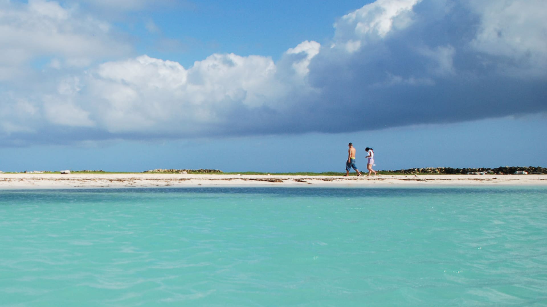 Snorkel en Aruba.