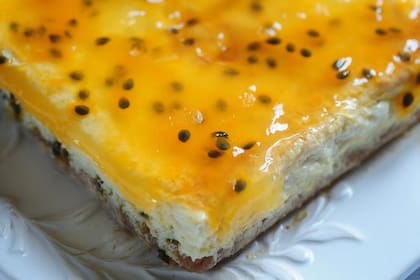 El maracuyá es una de las frutas favoritas de la nueva pastelería