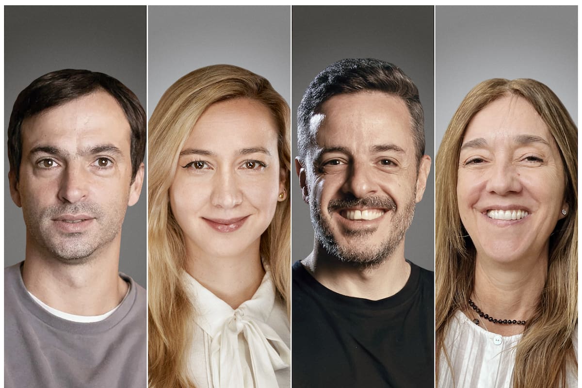 El marketing en la era de la incertidumbre: Eugenio Raffo (Quilmes), Rocío Caldi (L'Oreal), Gastón Vega (Etermax) y Fernanda Medina (Banco Galicia)