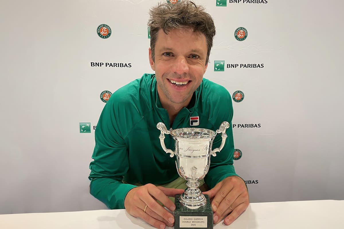 El marplatense Horacio Zeballos, primer campeón argentino de dobles masculino en un certamen de Grand Slam, y la copa individual de Roland Garros 2025; de entrar a una cancha al año y medio a la gloria encontrada a los 40.